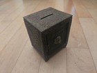 Cast Iron Combination Lock 1887 Security Safe Deposit Coin Bank