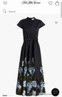 Sachin   Babi Blue Ganika Floral Midi Dress Size 6  495