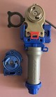2010 Beyblade Metal Fusion Launcher Grip  Hasbro Blue Gray Read Description