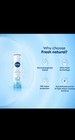 Nivea Fresh Natural 48 Hour Deodorant Spray  5oz  150ml   pack Of 3 