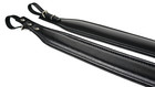 Proline 7cm Genuine Leather Accordion Shoulder Straps Black