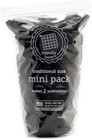 Friendly Loom 7  Loops - Black Cotton Loops Makes 2 Potholders Approx 6  X 6  By