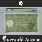 Belgium Banque Nationale 1000 Francs 1939-44 P 110 Large Note Unc Pmg 64