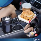 Car Cup Holder Tray 2-in-1 Food   Phone Holder   Travel Car Accessories
