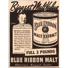 Blue Ribbon Malt Extract Premier-pabst Corporation 1938 Clipping Sai3-4