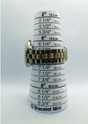 Seiko Kinetic Two Tone Arctura-styled Date Watch   New Capacitor   Crystal