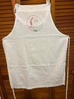 Christmas Apron With Vintage Santa Claus-hand Embroidered