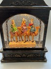 8  Wisemen Lighted Water Lantern snow Globe 8-inch Height  Christmas Decor