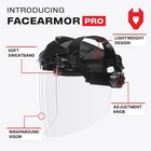 Premium Safety Face Shield For Grinding And Cutting     Clear Anti-fog  Impact Res