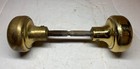 Vintage Brass Door Knob Architectural Salvage Set