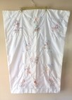 Vintage Baby Crib Quilt Circus Friends Handmade Embroidered Hand Stitch Cotton