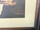 Gratitude Print Woman Praying Vintage Jack Garren Dicksons Wood Framed 7x9