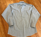 Vtg Panhandle Slim Rodeo Promo Contestant Shirt Western Callaway Ropes Dodge