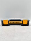 Small Parts Organizer   Tool Box With 10 Compartments  Stackable Storage  72117 