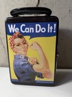Collectable 1999 We Can Do It Lunch Tin Box Women In The War We Can t Win