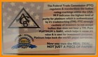 1 Grain Pure Platinum Bullion Minted Bar  99 9 Fine   American Certified Bullion