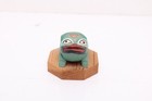 Vtg Carved Wood Totem Pole Frog Northwest Coast Native American Black Diamond