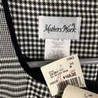 Vtg Mother   s Work Maternity Dress Sz Medium 70s Mod Houndstooth A-line Checkered