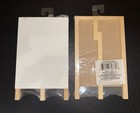 Mini Dry Erase White Boards  4    Chalkboard Board  5  Wood Easels New    Sealed