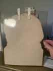 Vintage 1930s Ken-wel Brand Baselball Glove Advertising Display Sign Lou Gehrig 