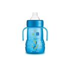 Mam Trainer Cup Baby Sippy Cup Blue 8oz Easy Transition Non Slip Handle