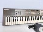 Vtg 80s Casio Casiotone Mt-100 Keyboard Synthesizer Equalizer Tested Power Cable