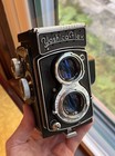 Yashicaflex Model S Tlr Film Camera With Heliotar 3 5 80mm Lens   Cap