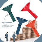 100 Coin Roll Wrappers Assorted   4 Coin Sorters Tubes Penny Nickel Dime Quarter