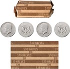 105 Pack Striped Half Dollar Coin Wrappers Flat Paper Rolls For Banking