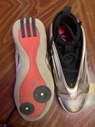 Adidas Men s Silver black red Low Top Lace-up Athletic Sneakers Rubber Outsole
