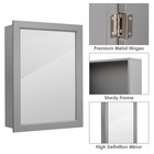 Bathroom Cabinet Mirrored Wall-mounted Storage Medicine