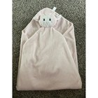 Cupcake Baby Pink W white Lamb Large Lovey Security Blanket Very Soft
