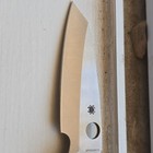 Spyderco Smock Folding Knife 3 5  Cpm S30v Steel Blade Micarta Handles