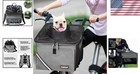 Pet Bike Basket Carrier Dog Cat Front Seat Booster Bag 15lb