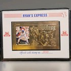 Nolan Ryan s Express 23kt Gold Stamp  Mnh 1995 All-star  hand Numbered  3823  