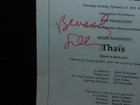 1978 Metropolitan Opera Program   Signature Of Opera Singer- 100  Orig 