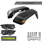 Front Fender Flares W  Lights Fit For 2007-2017 Jeep Wrangler Jk Replacement