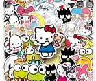 50pcs Random Hello Kitty And Friends Decal Waterproof Stickers 