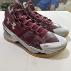 Under Armour Curry 2 Retro Ua Domaine Red Silver Gum Men s Sz 9 5 3026052-601