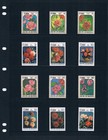  6 95 Scott Value - 1985-87 Caribbean Flowers Mothers Day Scarcer Cv Mnh Nh Umm