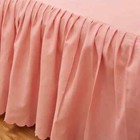 1pc Bed Skirt Four Corners With Elastic Single queen king Full-size Bed Skirt
