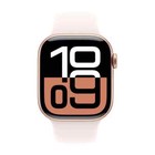 Apple Watch Series 10 42mm Gps Rose Gold Case - Light Blush Band S m Mwwh3lw a