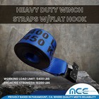 10 Pack 4  X 30  Winch Tie Down Strap W flat Hook For Flatbed Truck Trailer Farm