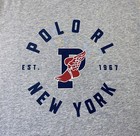 Men s Sz 2xl Polo Ralph Lauren P-wing New York 1967 Crew Neck Gray T-shirt