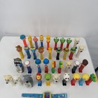 Pez Lot Of 38 Mixed Dispensers Most With Feet