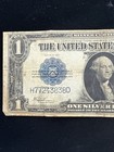 1923   1 Dollar Silver Certificate Blue Seal Large Note  