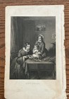 Vintage Antique Prints Engravings Etchings Bookplates Lot Of 5 Art Pieces 