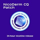 Nicoderm Cq - Step 1  21mg 21 Clear Patches  Nicotine Stop Smoking Aid Otc