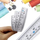 8 Pcs Self-adhesive Tape Measure Workbench Ruler Measuring Tape Left To Right