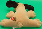 Tonka Pound Puppies 8  Plush Brown Tan Dog Stuffed Animal Vintage Puppy 1985